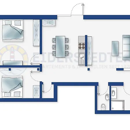 Apartment Anna Id 349 Tumlauer Koog